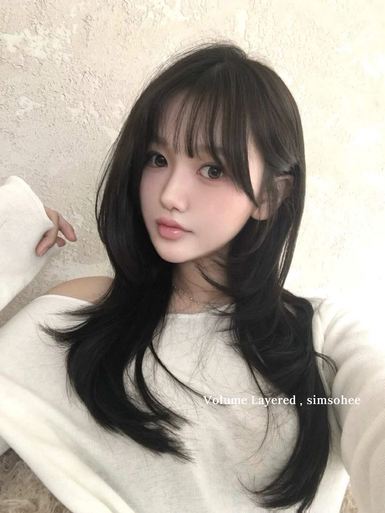 심소희 · 볼륨레이어드컷