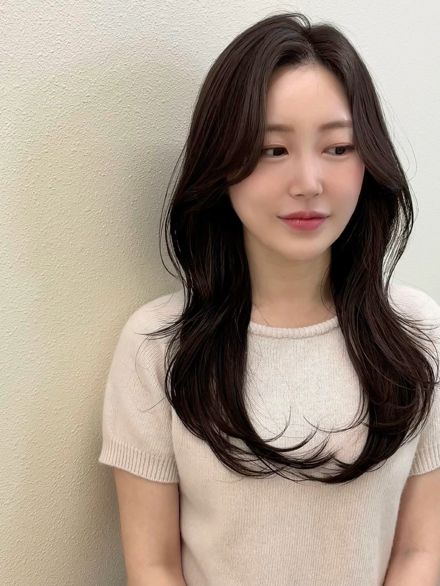 심소희 · 레이어드컷 엘리자벳펌