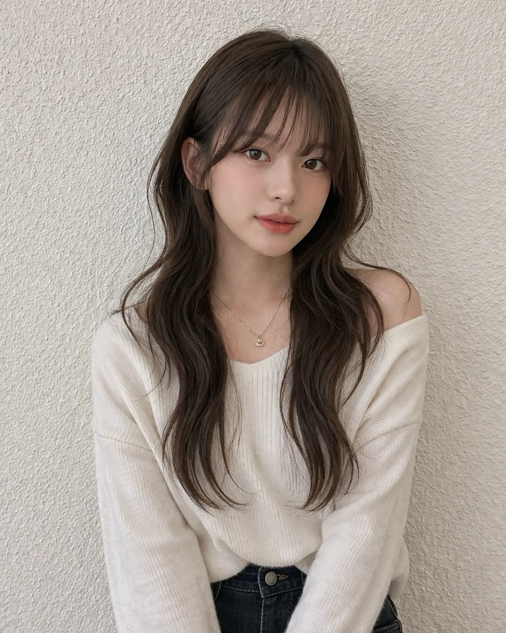심소희 · 탈색없이 애쉬브라운